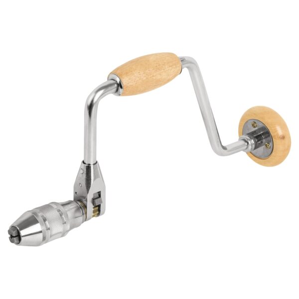 BC-1 Berbiquí profesional 12' perilla de madera, Truper