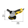 Esmeriladora angular 4-1/2' 700 W