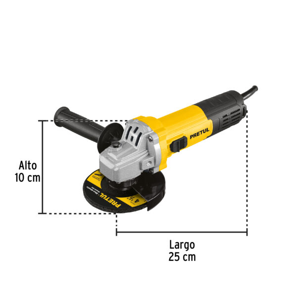 Esmeriladora angular 4-1/2' 550 W
