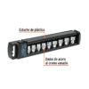 Juego de 9 dados cuadro 3/8' mm, Truper
