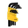 ALL-10M-P Juego 10 llaves allen mm punta hex con organizador, Pretul