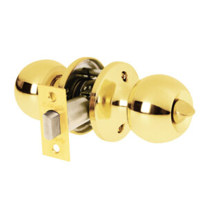 BALT-LB-BP Cerradura tipo esfera, tubular, baño, brillante, Basic