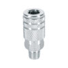 Cople acero, cuerda 1/4NPT, macho, Pretul