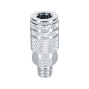 COPLE-MA-1-4P Cople acero, cuerda 1/4NPT, macho, Pretul