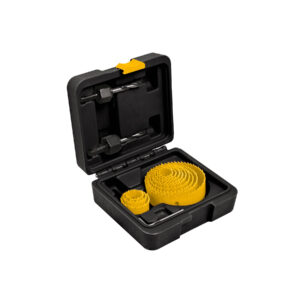 Juego de 12 brocasierras, 2 mandriles y llave allen, Pretul