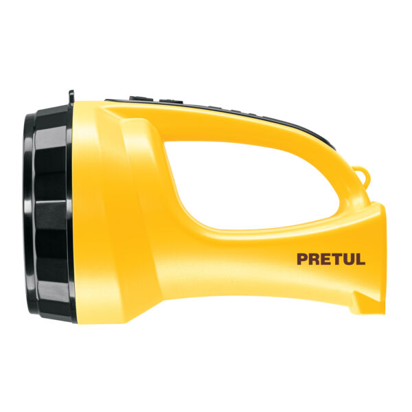 LIRE-145P Linterna reflectora 5 LEDs 200 lm recargable, Pretul