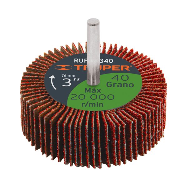Rueda flap de 3', Truper